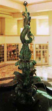 Mermaid fountain