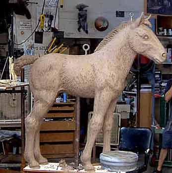 Foal in Clay