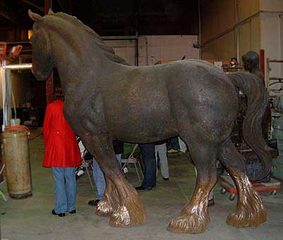 Bronze mare